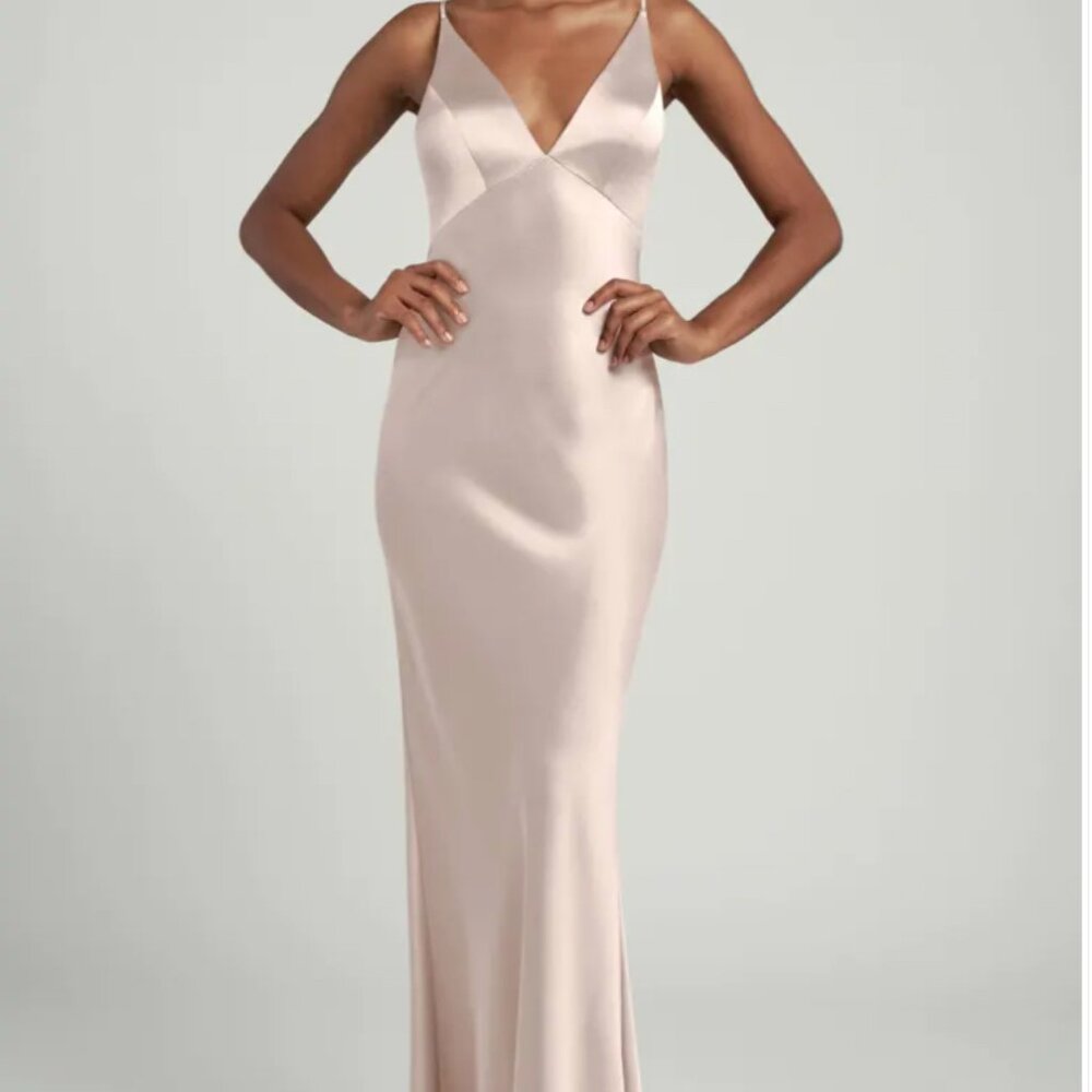 Prosecco Luxe Satin Eloise Dress Size 4